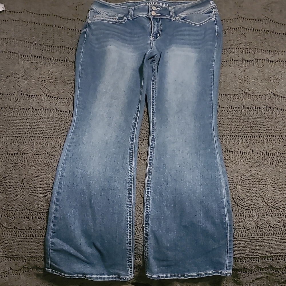 ❤️Gemma Rae Blue flare jeans